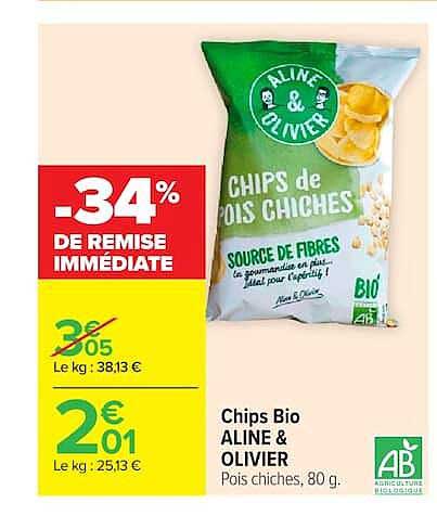 ALINE & OLIVIER Chips Bio