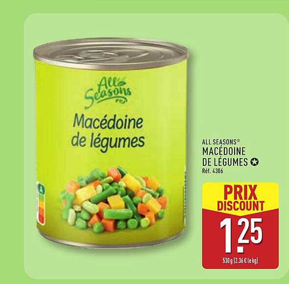 All Seasons Macédoine de légumes