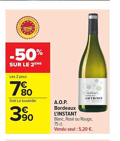 A.O.P. Bordeaux L'INSTANT
