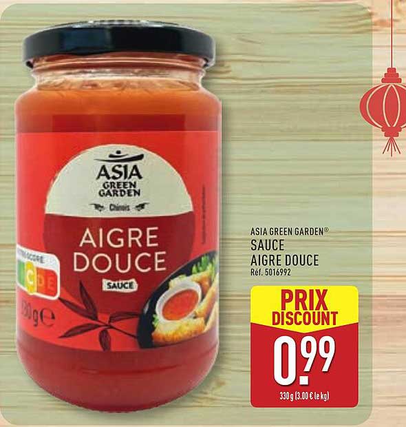 ASIA GREEN GARDEN AIGRE DOUCE