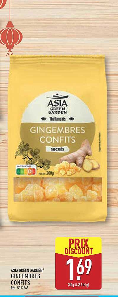 ASIA GREEN GARDEN GINGEMBRES CONFITS