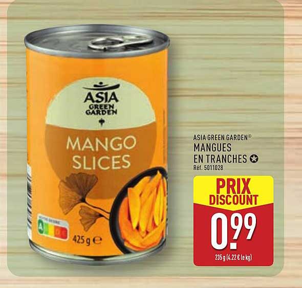 ASIA GREEN GARDEN MANGO SLICES