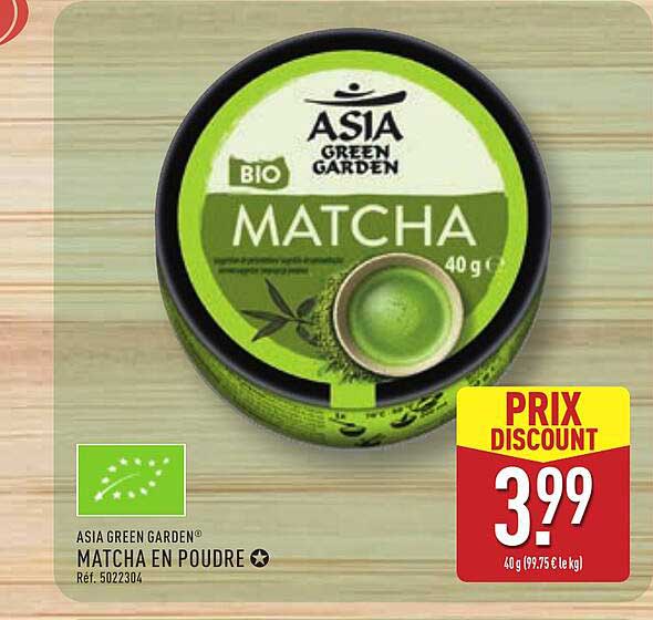 ASIA GREEN GARDEN MATCHA EN POUDRE