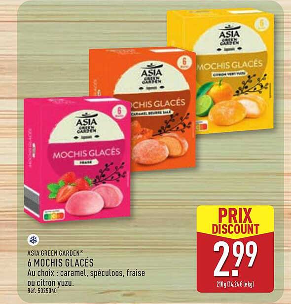 ASIA GREEN GARDEN MOCHIS GLACÉS
