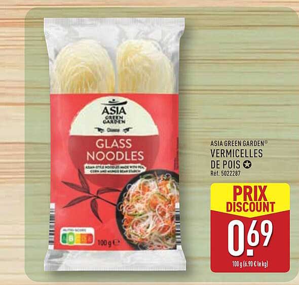 ASIA GREEN GARDEN VERMICELLES DE POIS