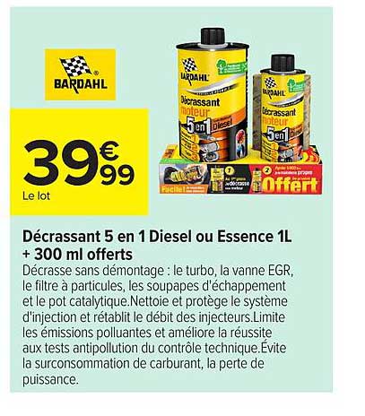 Bardahl Décrassant 5 en 1