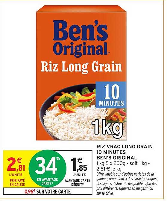 Ben's Original Riz Long Grain