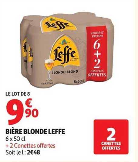 BIÈRE BLONDE LEFFE