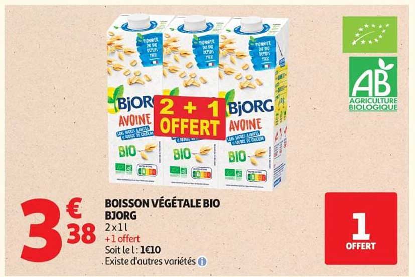 Bjorg Boisson végétale bio