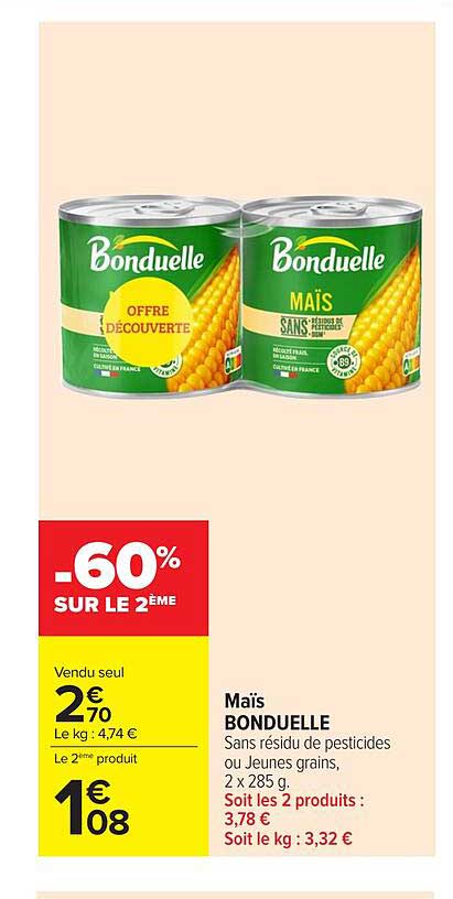 Bonduelle Maïs