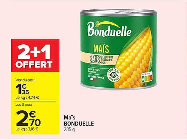 Bonduelle Maïs