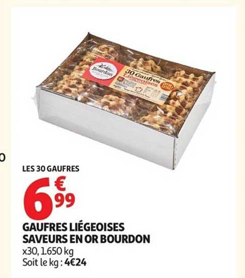 Bourdon Gaufres Liégeoises