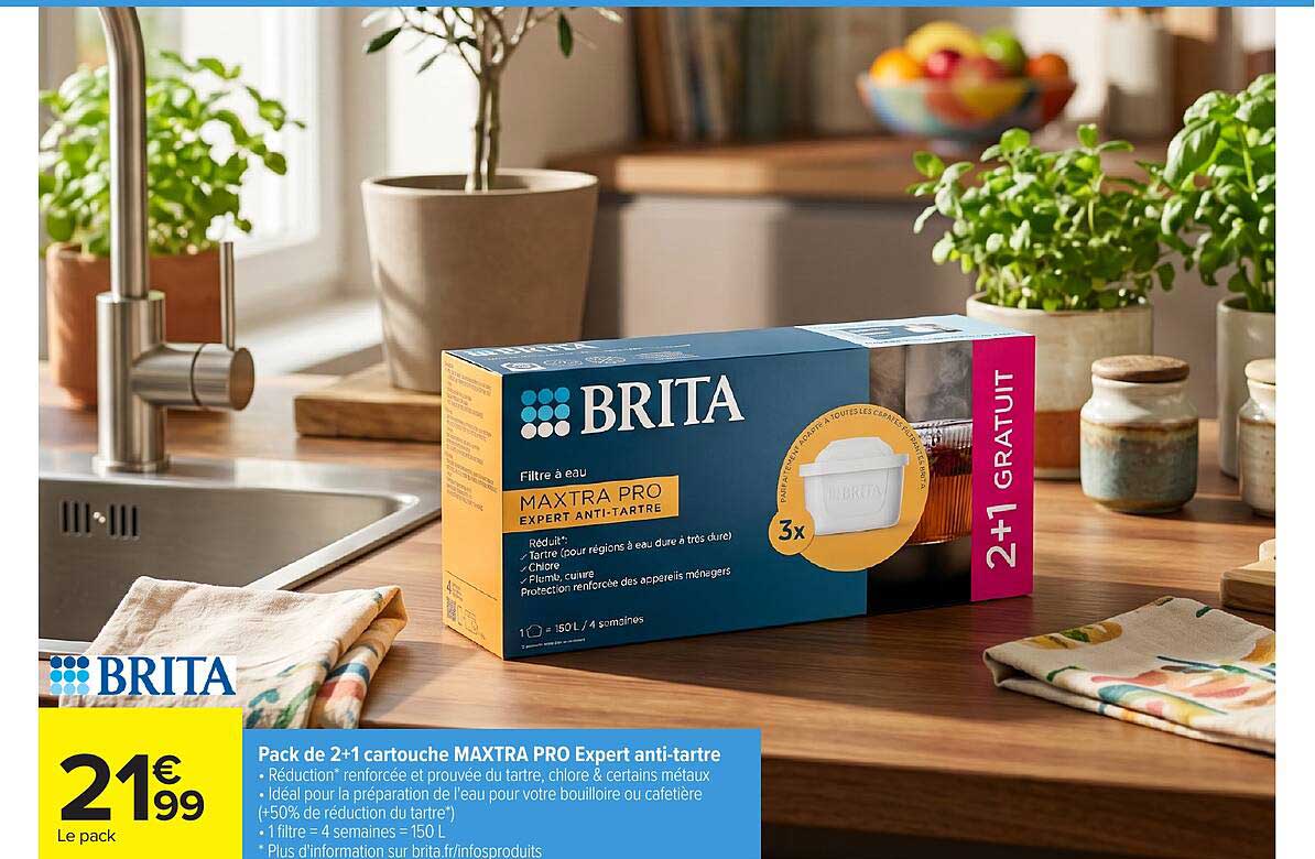 BRITA MAXTRA PRO Expert anti-tartre