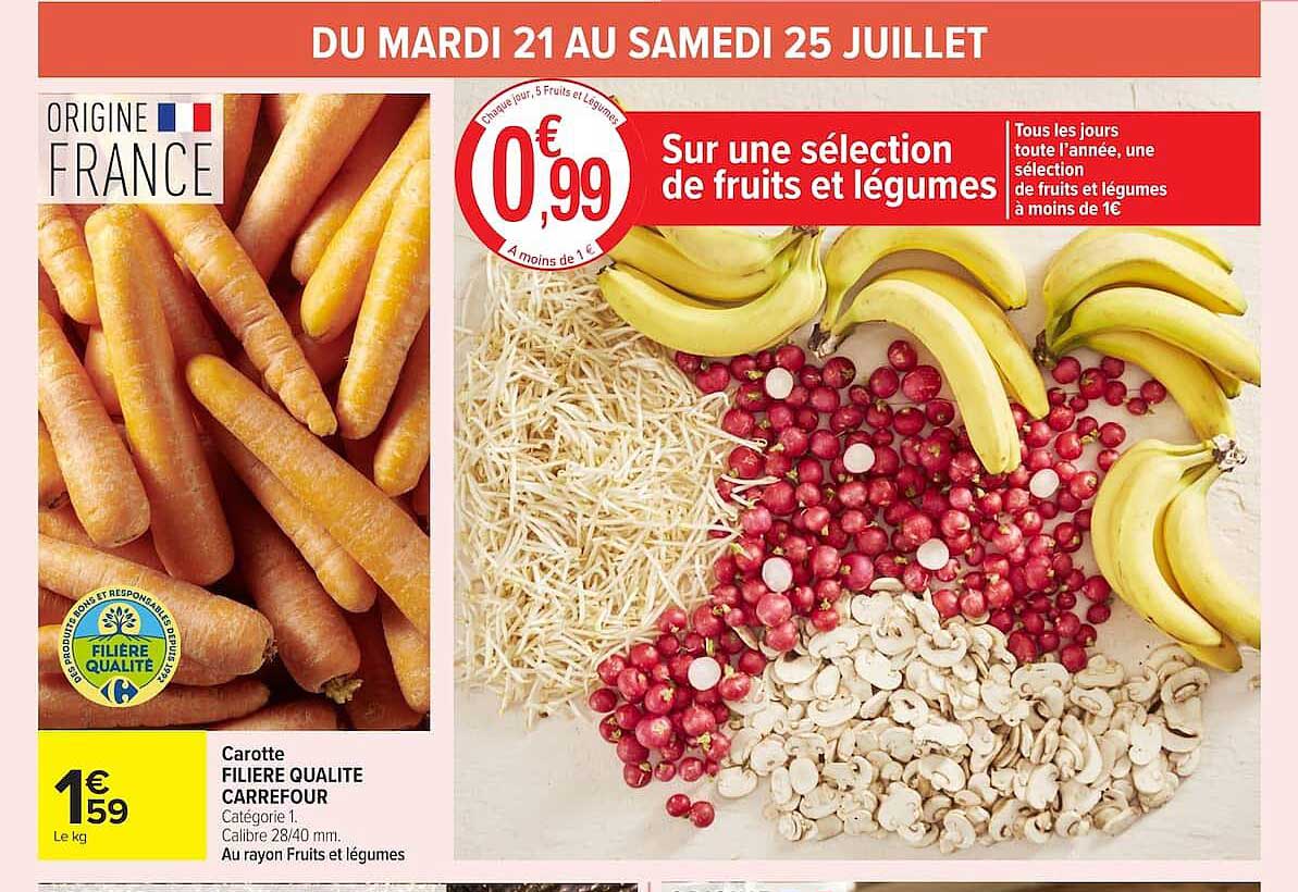 Carotte FILIERE QUALITE CARREFOUR