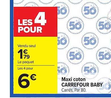 Carrefour Baby Maxi coton