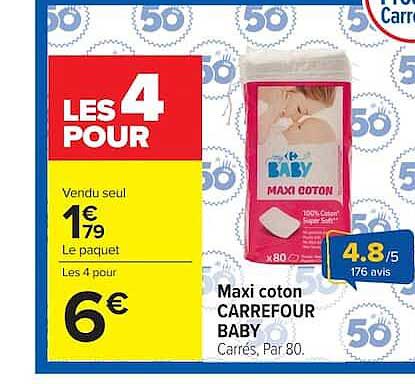 Carrefour Baby Maxi coton