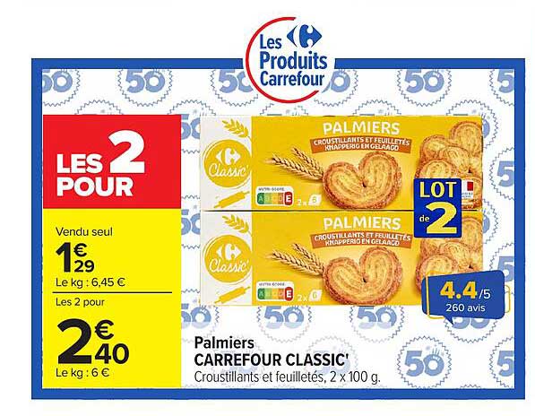 Carrefour Classic' Palmiers