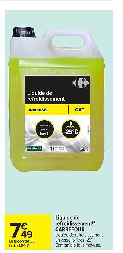 Carrefour Liquide de refroidissement