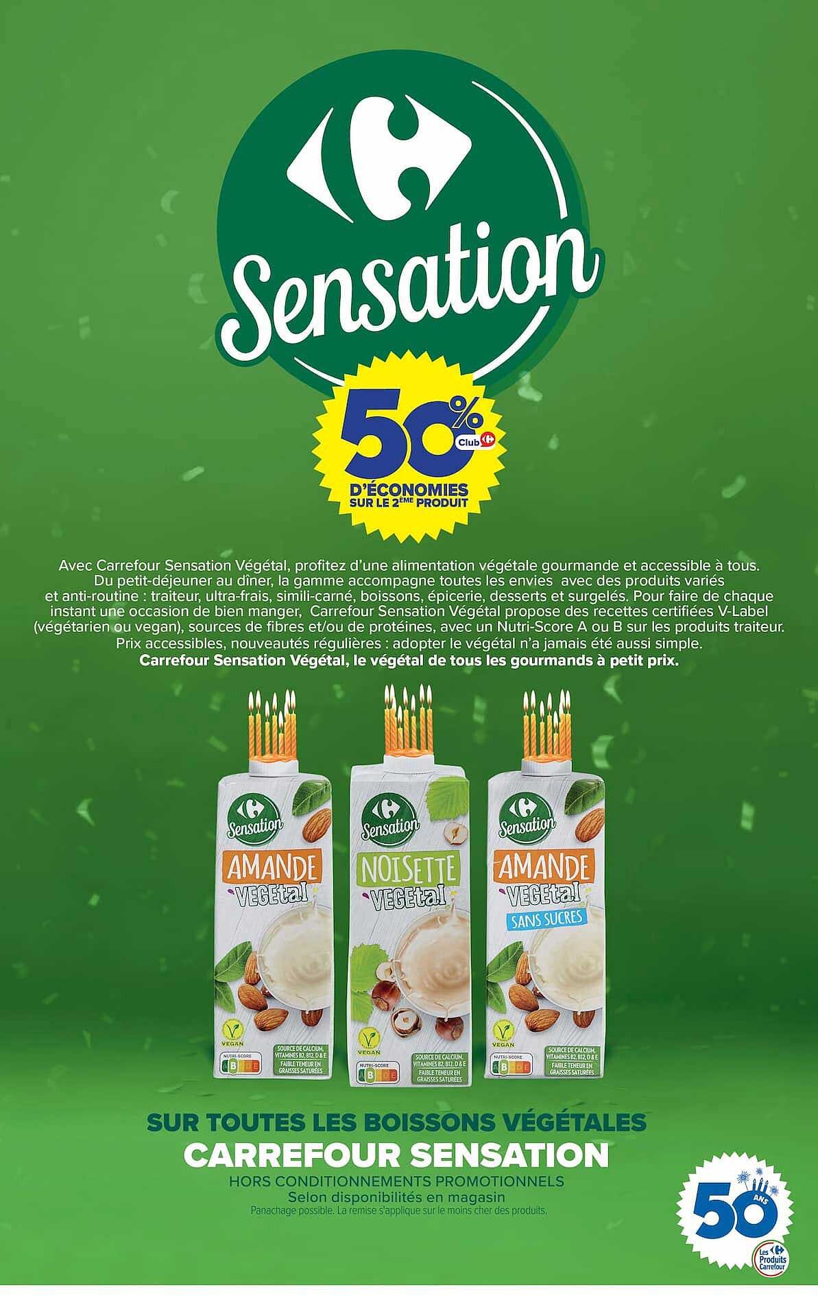 Carrefour Sensation Végétal