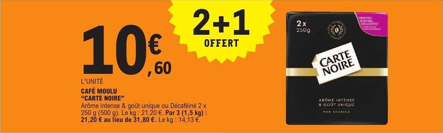 Carte Noire Café moulu