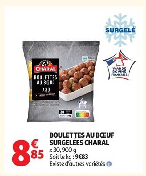 Charal Boulettes au boeuf