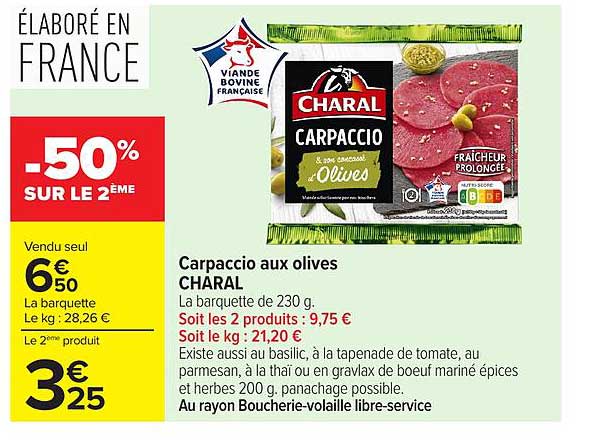 CHARAL CARPACCIO