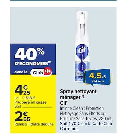 Cif Spray nettoyant ménager