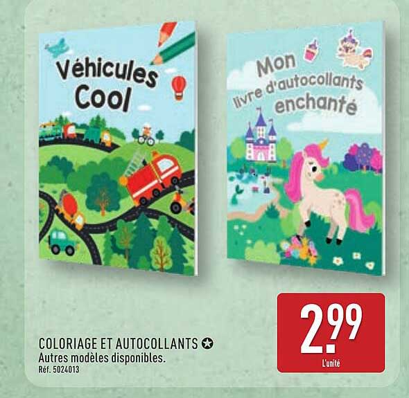 COLORIAGE ET AUTOCOLLANTS