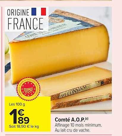 Comté A.O.P