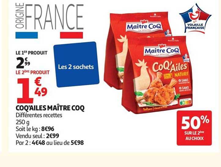 Coq’Ailes Maître Coq