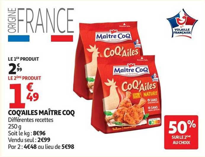 Coq’Ailes Maître Coq