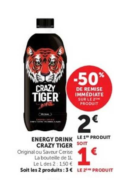 Crazy Tiger Energy Drink