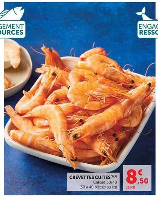 CREVETTES CUITES