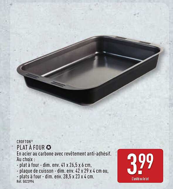 CROFTON PLAT À FOUR