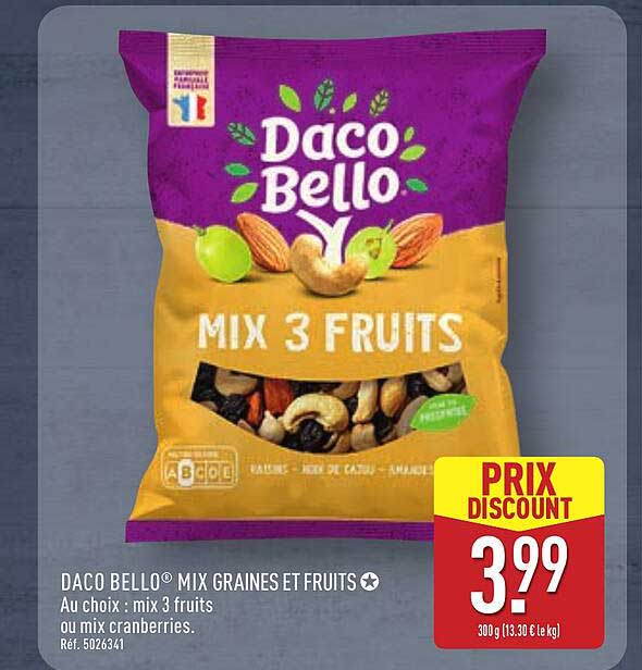 Daco Bello Mix 3 Fruits