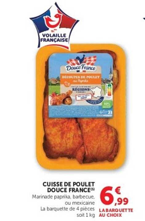 Douce France Cuisses de poulet