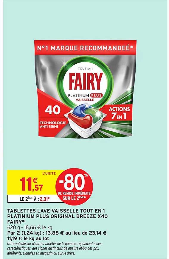 Fairy Platinum Plus