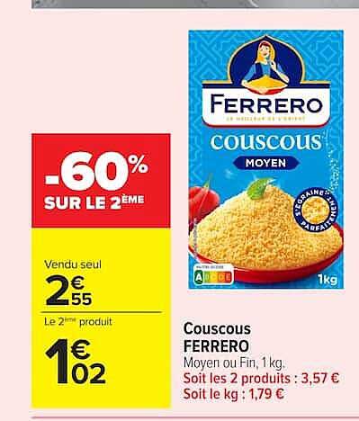 FERRERO COUSCOUS