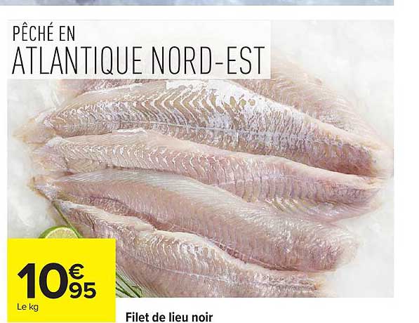 Filet de lieu noir