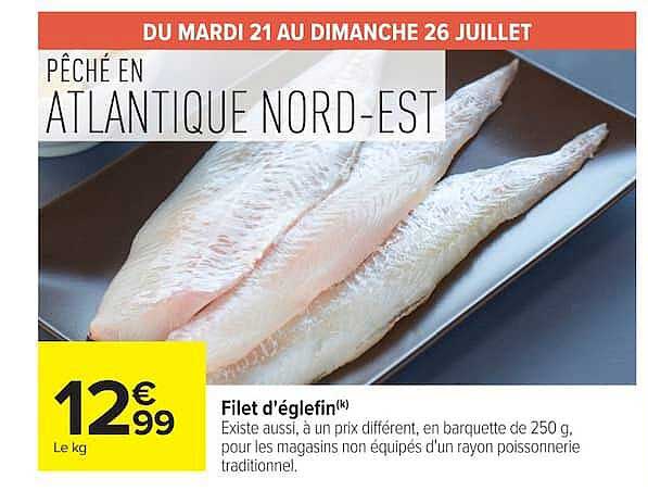 Filet d'églefin