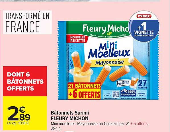 FLEURY MICHON Mini Moelleux Mayonnaise