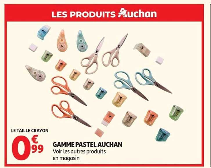GAMME PASTEL AUCHAN