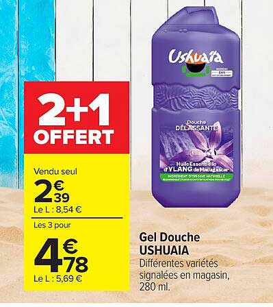 Gel Douche USHUAIA