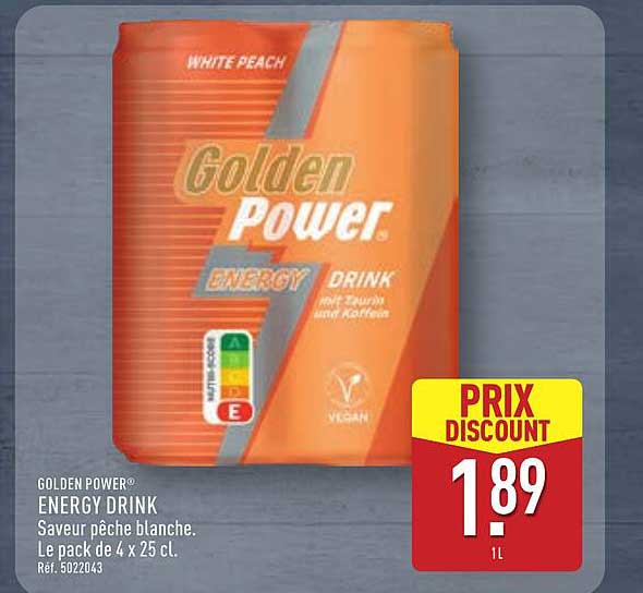Golden Power Energy Drink