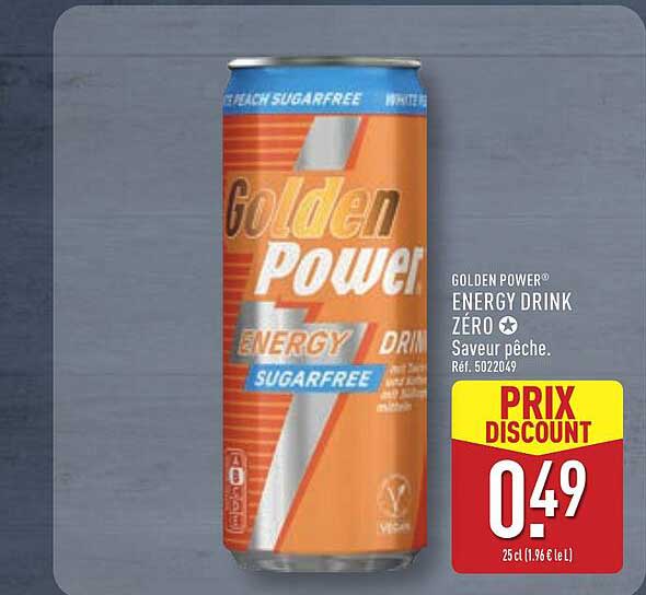 Golden Power ENERGY DRINK ZÉRO