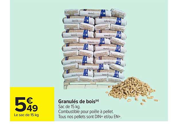 Granulés de bois(e)