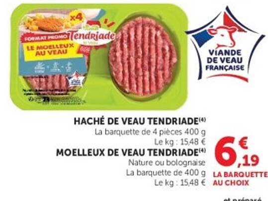 HACHÉ DE VEAU TENDRIADE