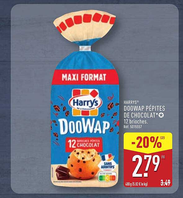 Harrys Doowap pépites de chocolat