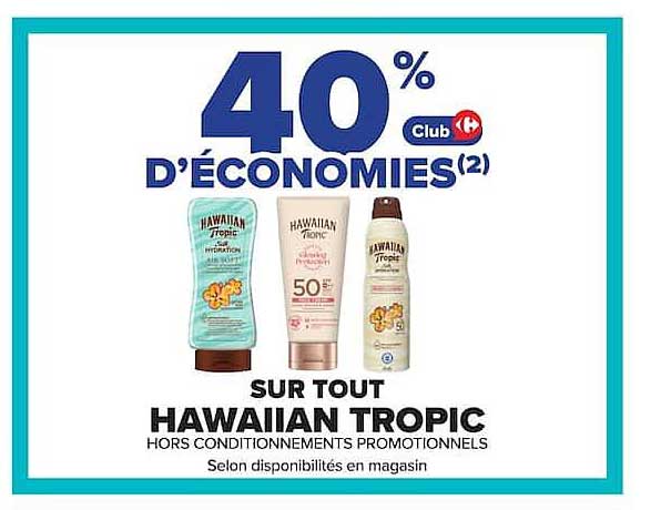 HAWAIIAN TROPIC