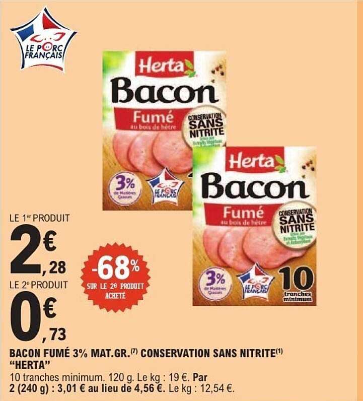 Herta Bacon Fumé